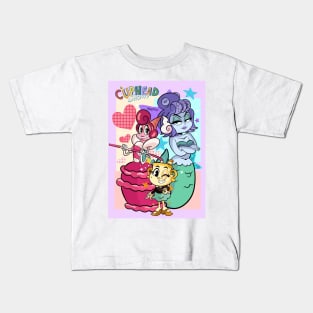 Cuphead girls Kids T-Shirt